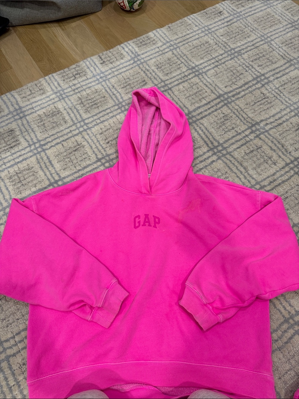 GAP Bright Pink Hooded Sweatshirt